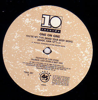 One On One : You're My Type (Make Your Body Move) (12")