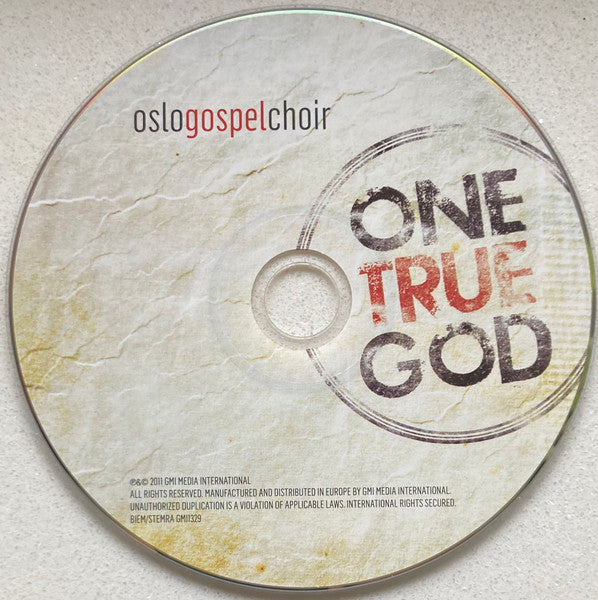 Oslo Gospel Choir Guest Artists Loyiso Bala* & Courtney Jonas : One True God (CD, Album)