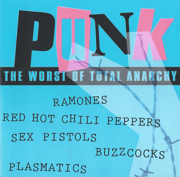 Various : Punk: The Worst Of Total Anarchy (CD, Comp, Blu)