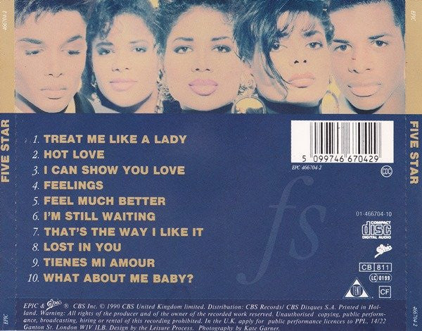 Five Star : Five Star (CD, Album)