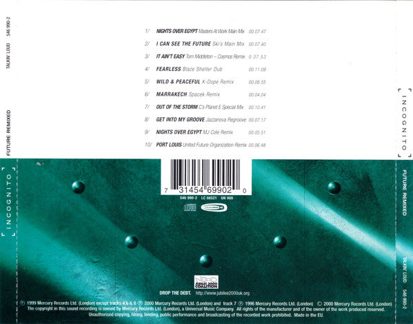 Incognito : Future Remixed (CD, Comp)