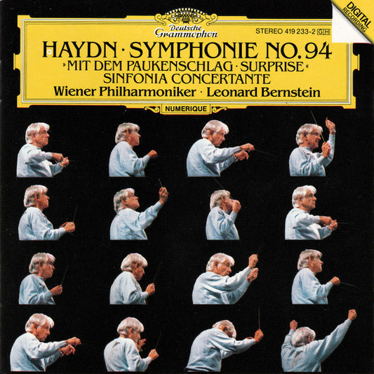 Joseph Haydn • Wiener Philharmoniker • Leonard Bernstein : Symphonie No.94 »Mit Dem Paukenschlag • Surprise« • Sinfonia Concertante (CD)