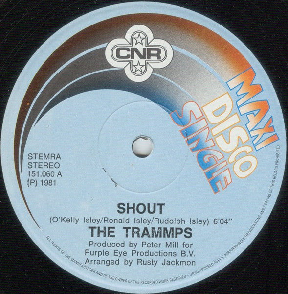 The Trammps : Shout / Do It Again (12", Maxi)