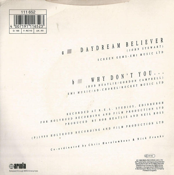 Local Hero (2) : Daydream Believer (7")
