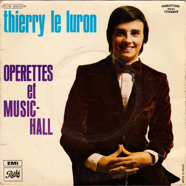 Thierry Le Luron : Music-Hall Et Operettes (7", EP)