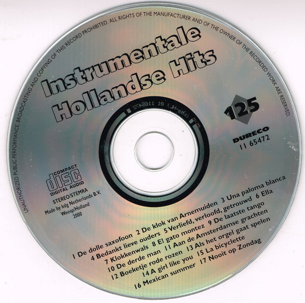 Various : Instrumentale Hollandse Hits (CD, Comp)