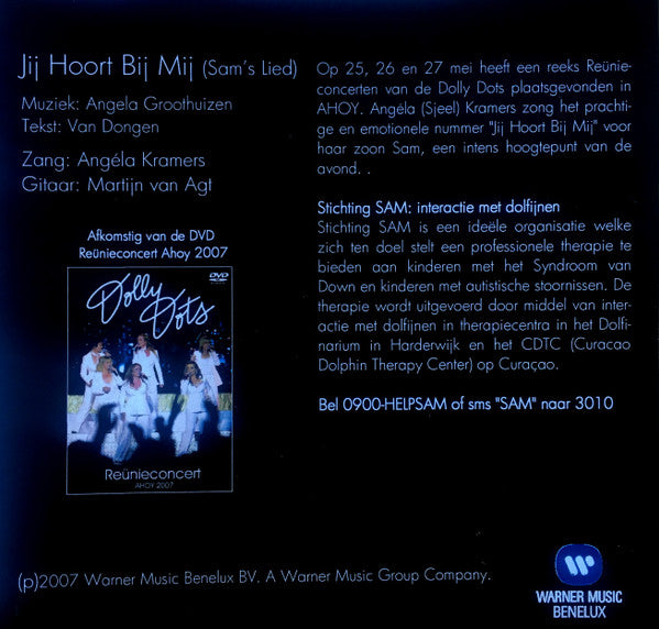 Dolly Dots : Jij Hoort Bij Mij (Sam's Lied) (CD, Single, Promo)