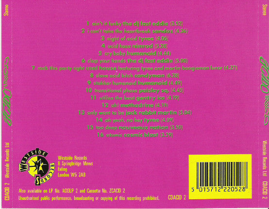 Various : Acido Amigo (CD, Comp)