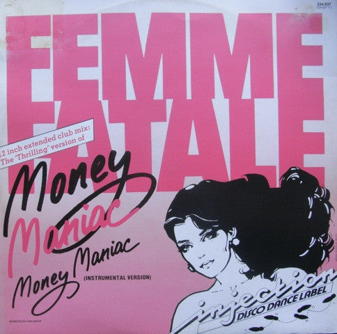 Femme Fatale (8) : Money Maniac (12", EP)