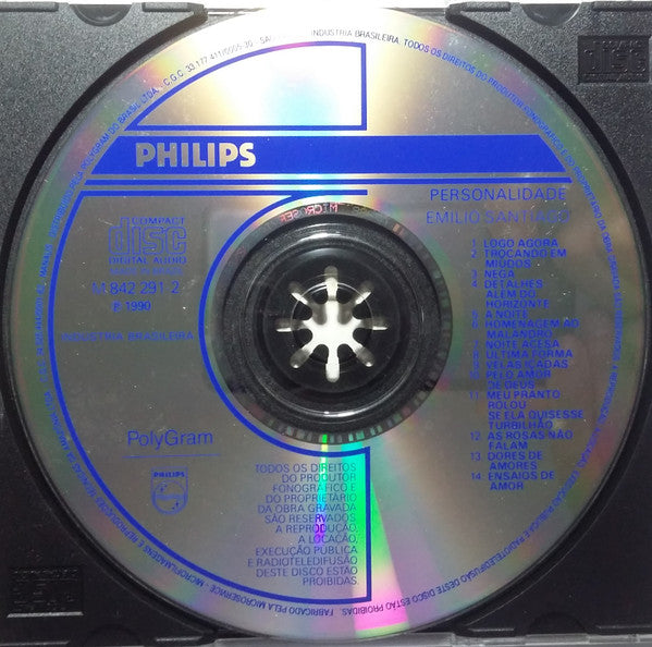 Emilio Santiago : Personalidade (CD, Comp, RE, RM)