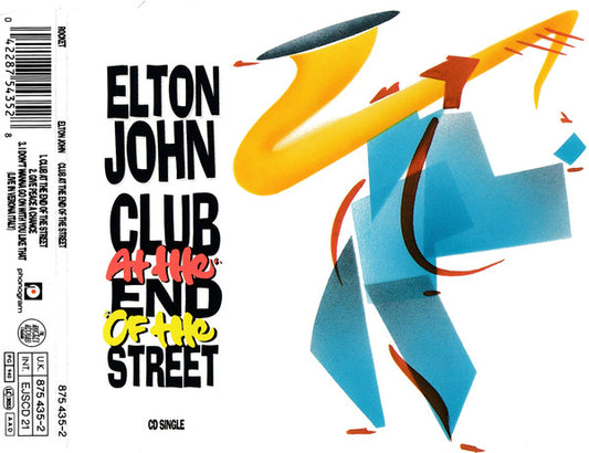 Elton John : Club At The End Of The Street (CD, Single)