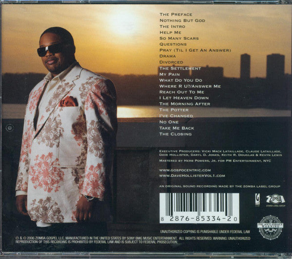 Dave Hollister : The Book Of David: Vol. 1 - The Transition (CD, Album)