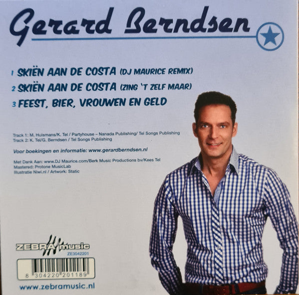 Gerard Berndsen : Skieen Aan De Costa (CD, Single)