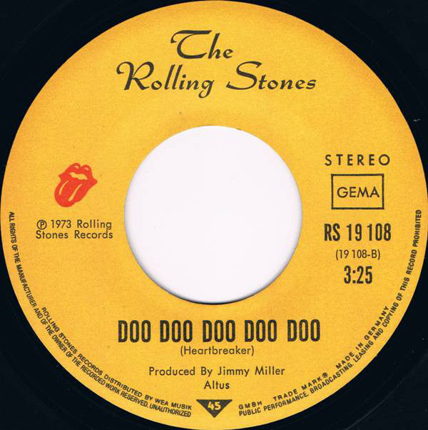 The Rolling Stones : Star Star  (7", Single)