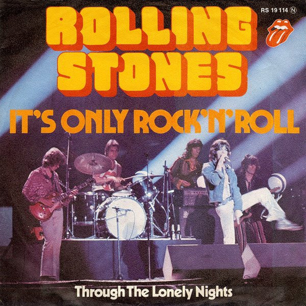 The Rolling Stones : It's Only Rock'n'Roll (7", Single)
