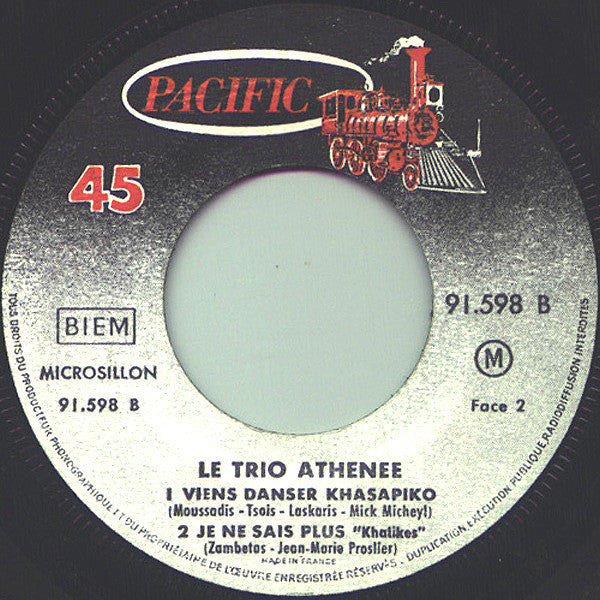 Trio Athénée : Khasapiko (7", EP)