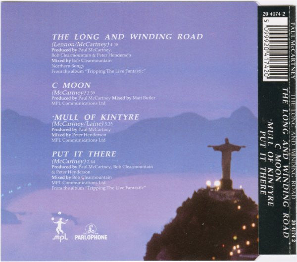Paul McCartney : The Long And Winding Road (CD, Single)