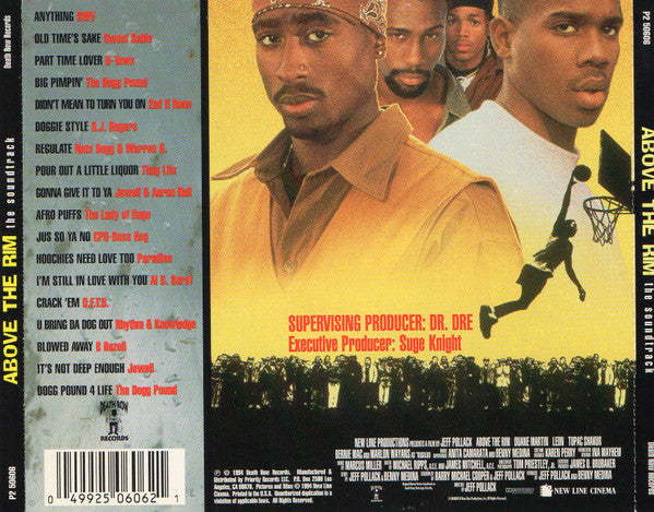 Various : Above The Rim (The Soundtrack) (CD, Comp, RE)