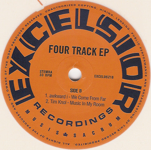 Various : Four Track EP (7", EP, Ltd, Num, Whi)