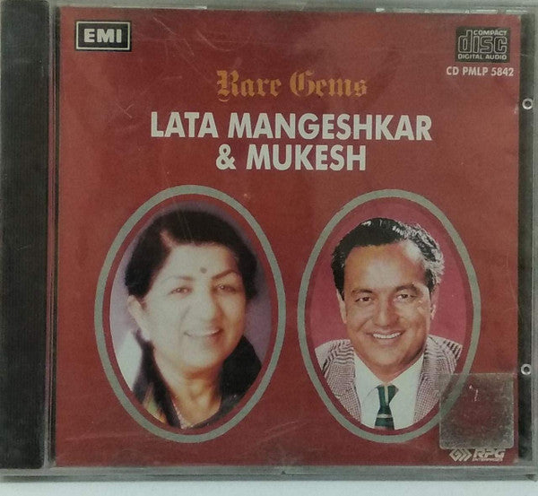 Lata Mangeshkar & Mukesh : Rare Gems (CD, Comp)
