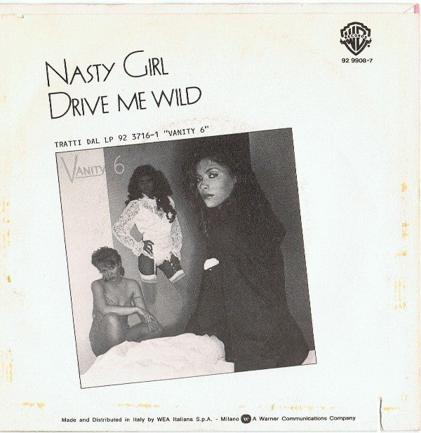Vanity 6 : Nasty Girl (7")