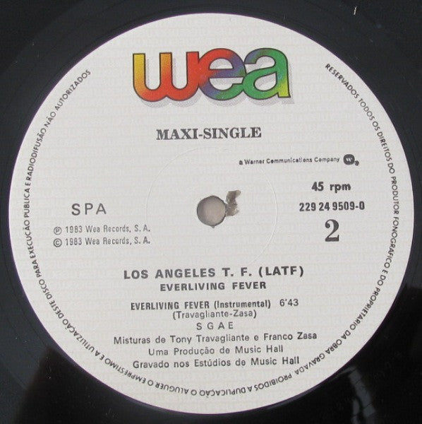 Los Angeles T.F. : Everliving Fever (12")