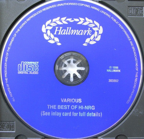 Various : The Best Of Hi-NRG (CD, Comp)