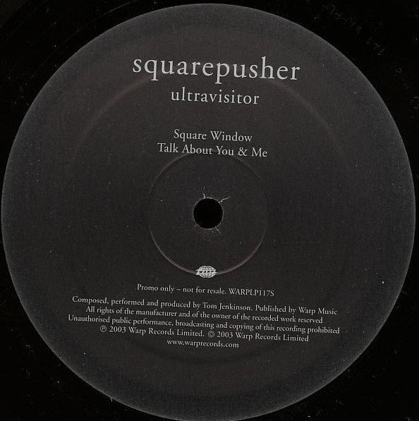 Squarepusher : Ultravisitor (12", Promo)