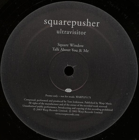 Squarepusher : Ultravisitor (12", Promo)