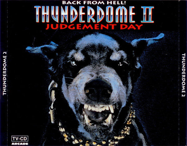 Various : Thunderdome II - Judgement Day (Back From Hell!) (2xCD, Comp, P/Mixed)