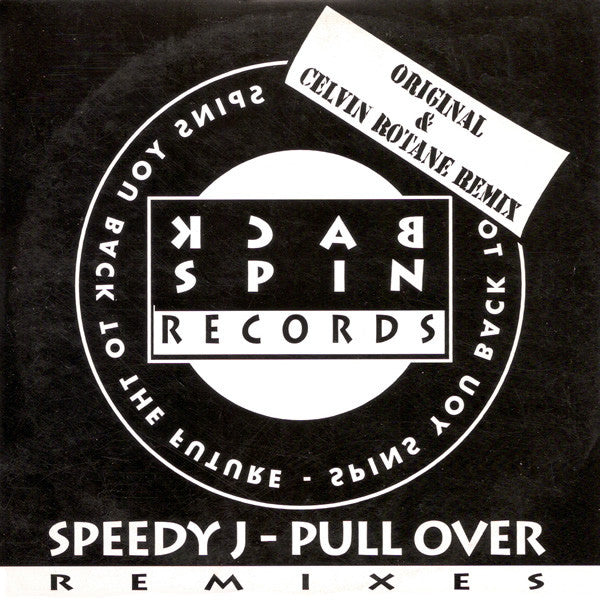 Speedy J : Pull Over (Remixes) (CD, Single)