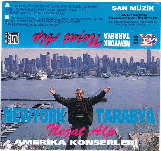 Nejat Alp : Amerika Konserleri New York - Tarabya (Cass, Album)