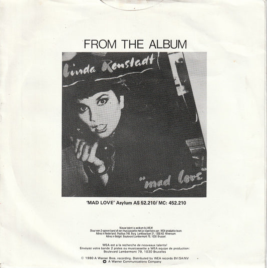 Linda Ronstadt : Hurt So Bad (7", Single)