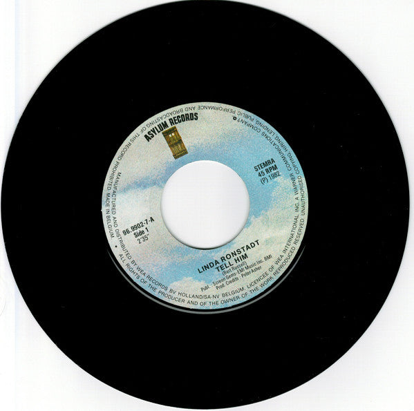 Linda Ronstadt : Tell Him (7", Single)