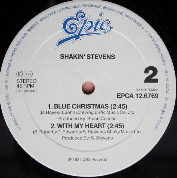 Shakin' Stevens : Merry Christmas Everyone (12", Maxi)