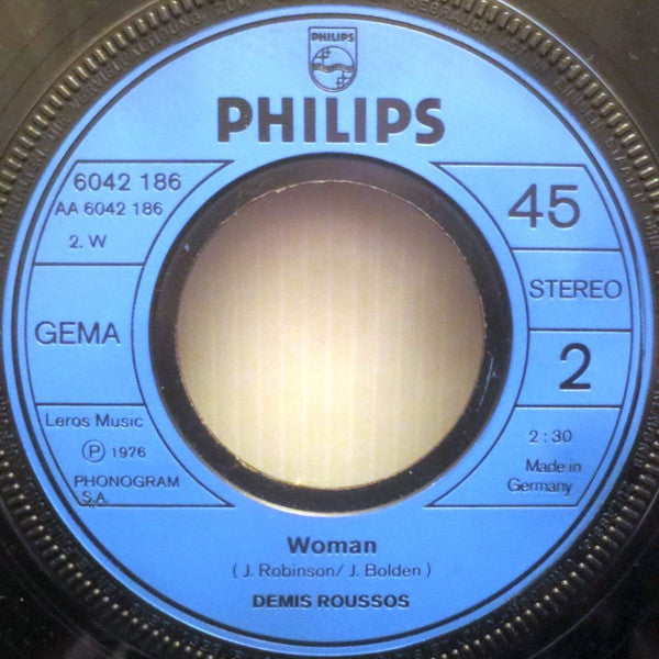Demis Roussos : When Forever Has Gone (7")