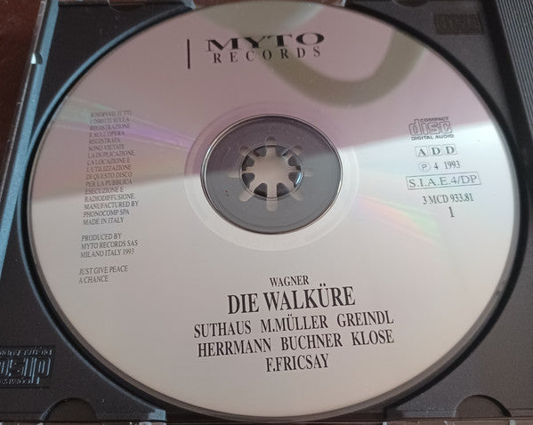 Richard Wagner ,- Ludwig Suthaus, Maria Müller, Josef Herrmann, Margarete Klose, Paula Buchner, Josef Greindl, Ferenc Fricsay, Orchester Der Städtischen Oper Berlin : Die Walküre (3xCD, Album)
