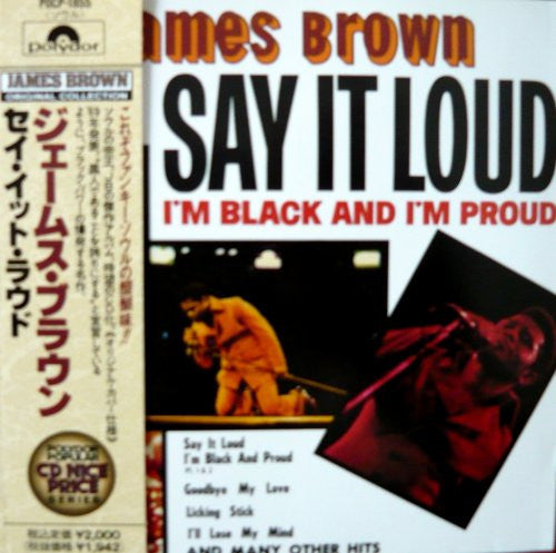 James Brown : Say It Loud - I'm Black And I'm Proud (CD, Album, RE)
