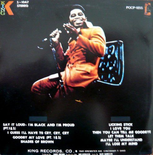 James Brown : Say It Loud - I'm Black And I'm Proud (CD, Album, RE)