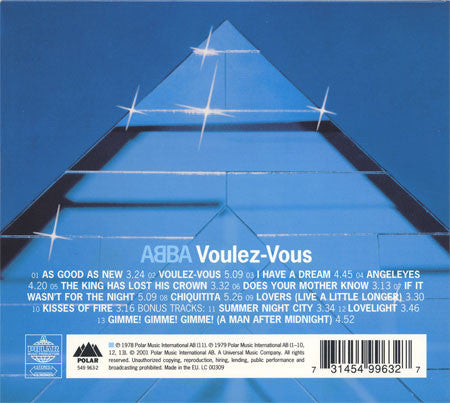 ABBA : Voulez-Vous (CD, Album, RE, RM, Dig)