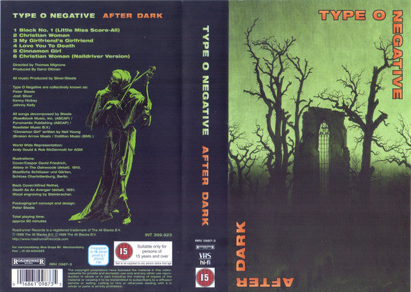 Type O Negative : After Dark (VHS, PAL)