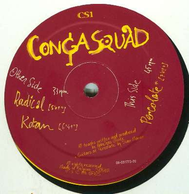 Conga Squad : Conga Squad (12")