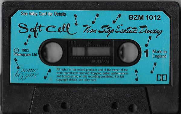 Soft Cell : Non Stop Ecstatic Dancing (Cass, Album)