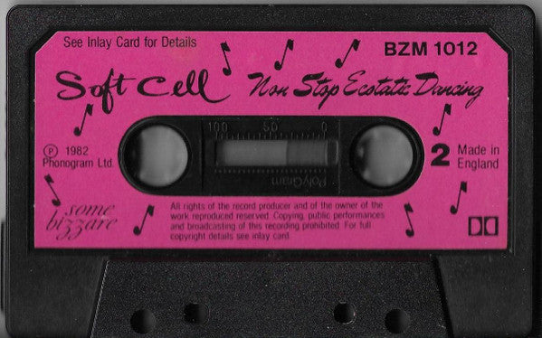Soft Cell : Non Stop Ecstatic Dancing (Cass, Album)