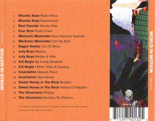 Various : World In Motion (CD, Comp)