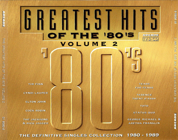 Various : Greatest Hits Of The '80's Volume 2 (The Definitive Singles Collection 1980 - 1989) (2xCD, Comp)