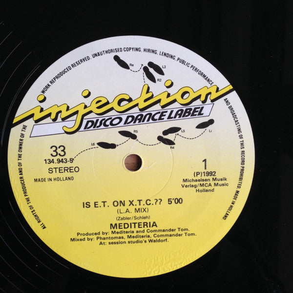 Mediteria : Is E.T. On X.T.C.? (12")