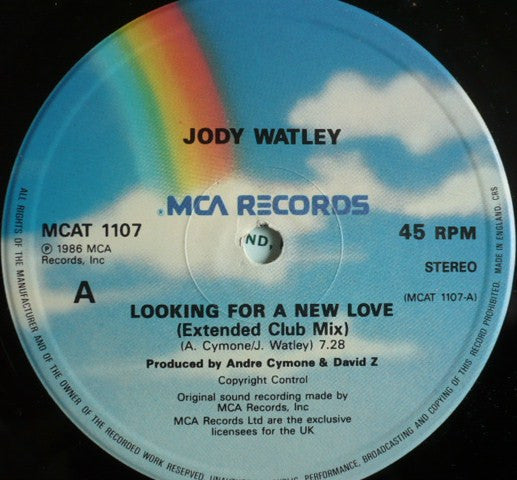 Jody Watley : Looking For A New Love (12")