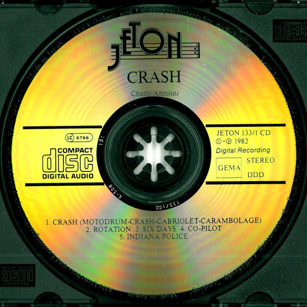 Charly Antolini : Crash (CD, Album)