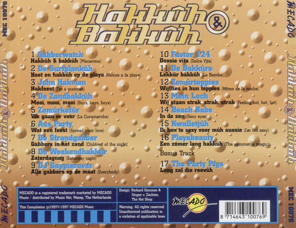 Various : Hakkûh & Bakkûh (CD, Comp)